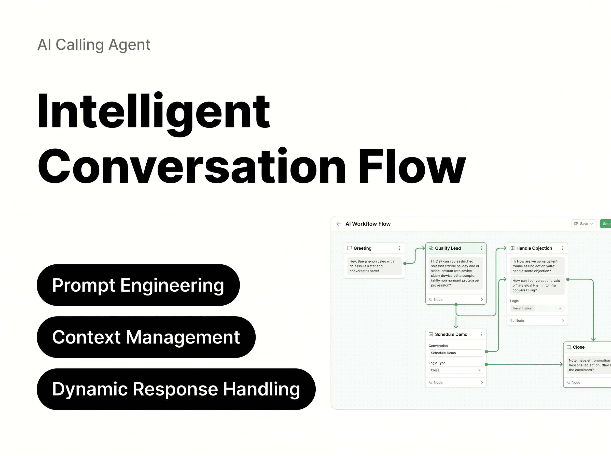 Intelligent conversation flow